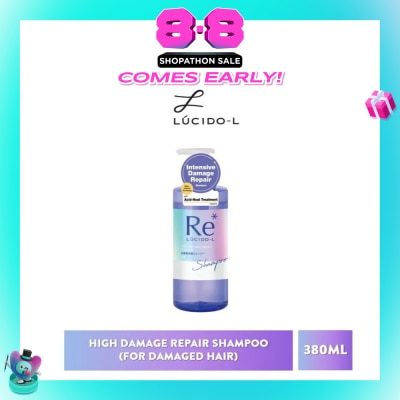 LUCIDO-L - Re* High Damage Repair Shampoo (For Damaged Hair) 380ml