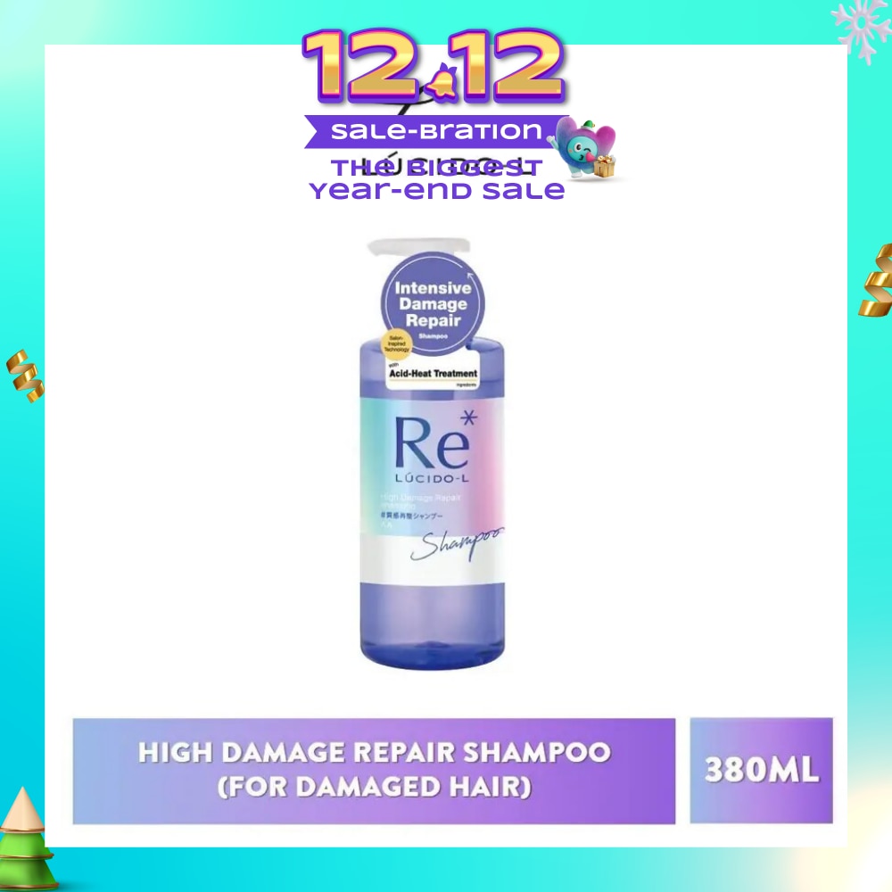 Re* High Damage Repair Shampoo (For Damaged Hair) 380ml