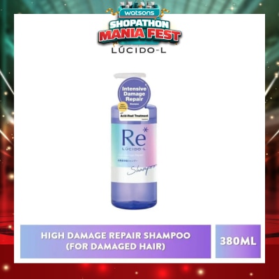 LUCIDO-L - Re* High Damage Repair Shampoo (For Damaged Hair) 380ml