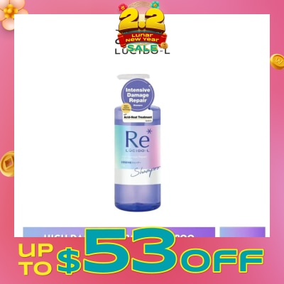 LUCIDO-L Re* High Damage Repair Shampoo (For Damaged Hair) 380ml