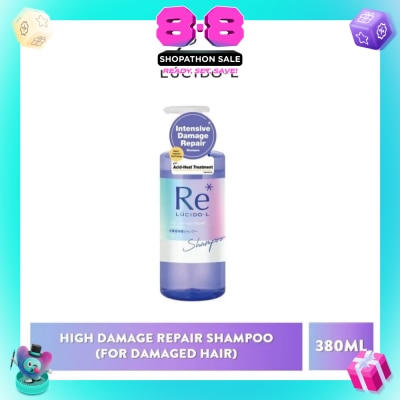LUCIDO-L - Re* High Damage Repair Shampoo (For Damaged Hair) 380ml