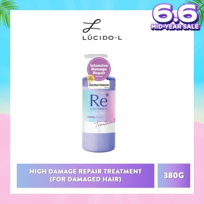 LUCIDO-L Re* High Damage Repair Treatment (For Damaged Hair) 380g