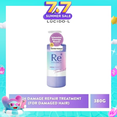 LUCIDO-L - Re* High Damage Repair Treatment (For Damaged Hair) 380g