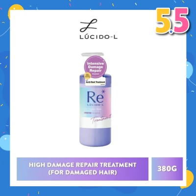 LUCIDO-L Re* High Damage Repair Treatment (For Damaged Hair) 380g