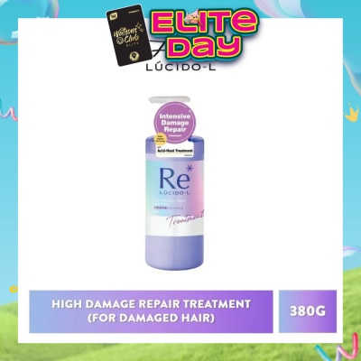 LUCIDO-L - Re* High Damage Repair Treatment (For Damaged Hair) 380g