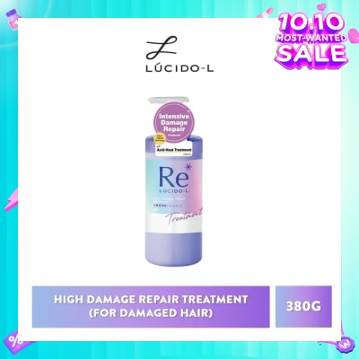 LUCIDO-L Re* High Damage Repair Treatment (For Damaged Hair) 380g