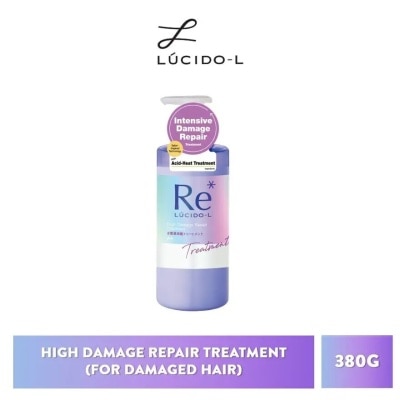 LUCIDO-L Re* High Damage Repair Treatment (For Damaged Hair) 380g