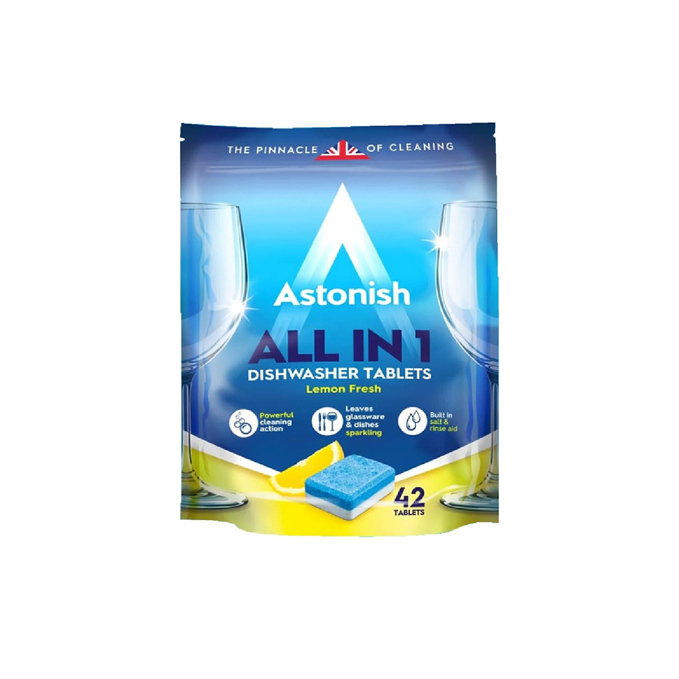 All-in-1 Dishwasher Tablet Lemon Fresh 42s