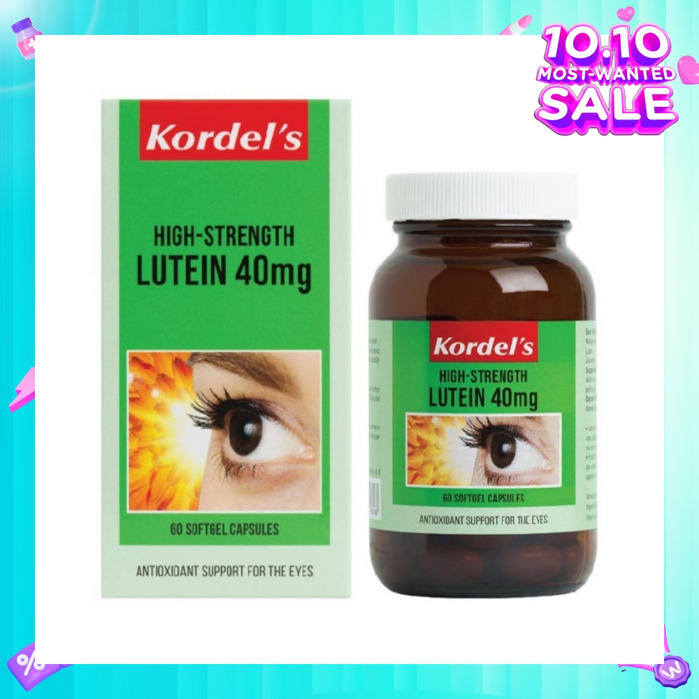 High-Strength Lutein 40mg 60s