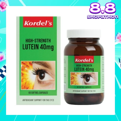 KORDEL'S High-Strength Lutein 40mg 60s