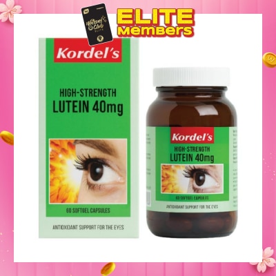 KORDEL'S High-Strength Lutein 40mg 60s