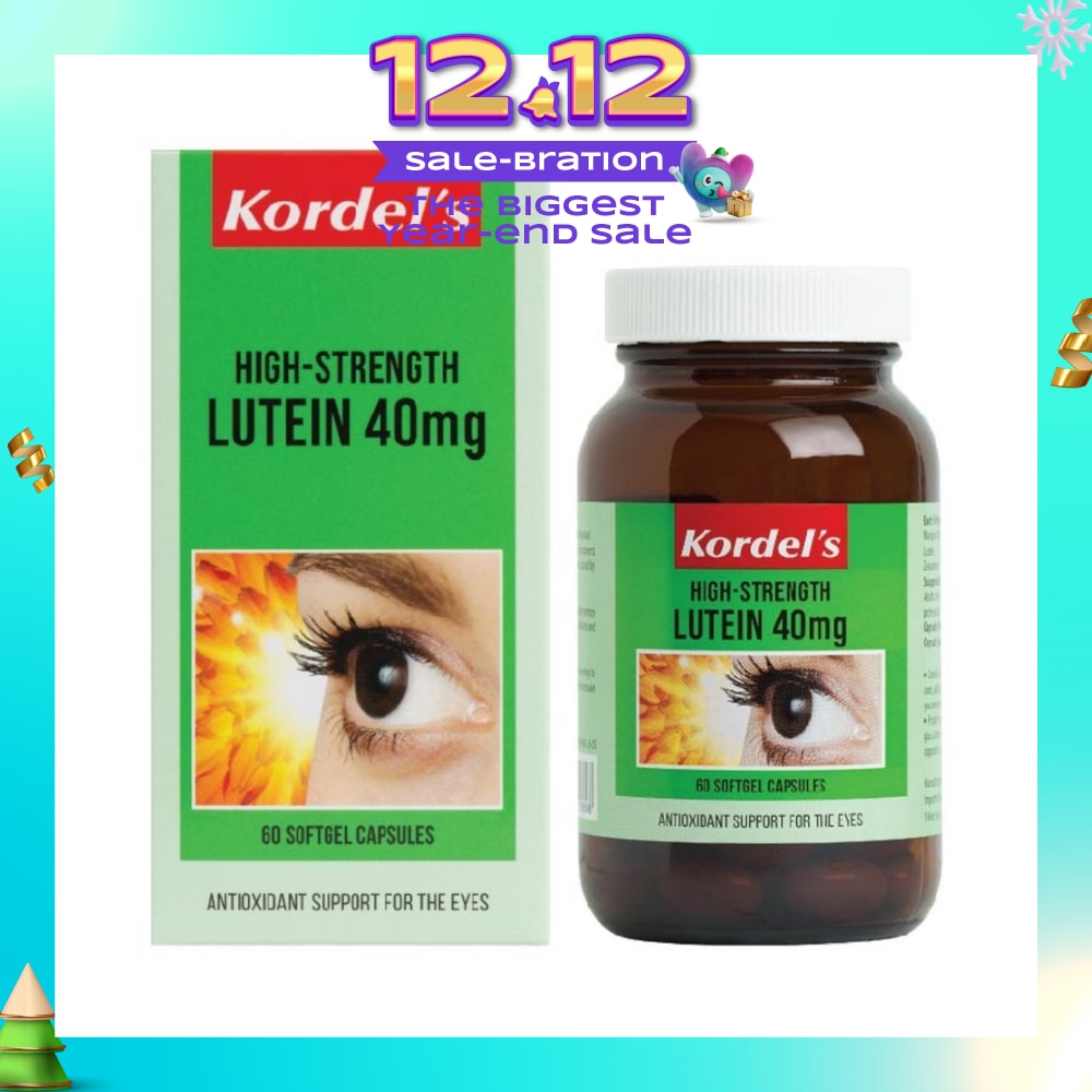 High-Strength Lutein 40mg 60s