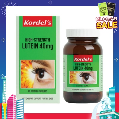 KORDEL'S High-Strength Lutein 40mg 60s