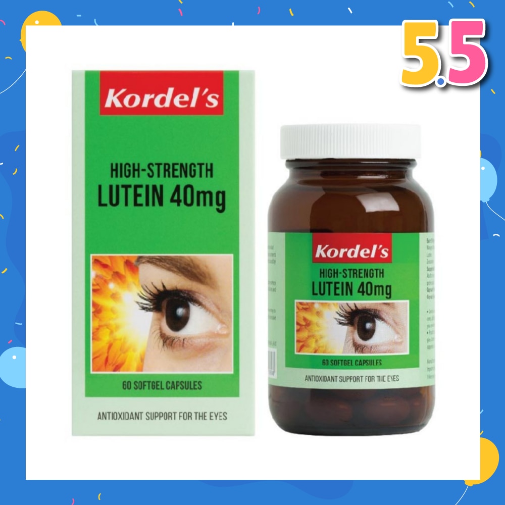 High-Strength Lutein 40mg 60s