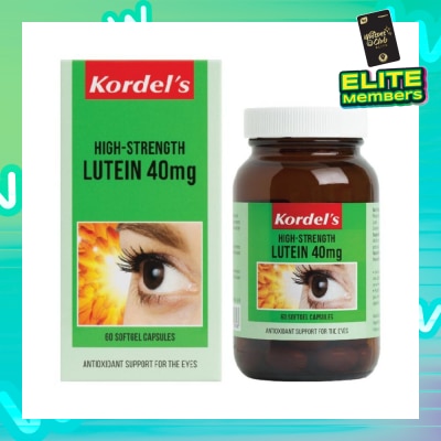 KORDEL'S High-Strength Lutein 40mg 60s