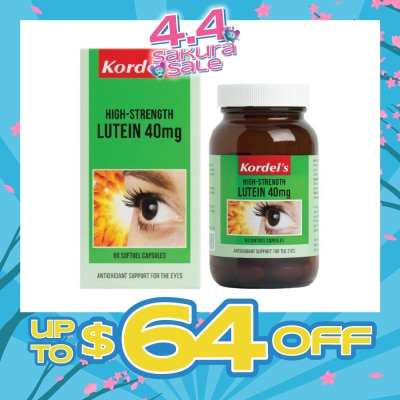 KORDEL'S - High-Strength Lutein 40mg 60s