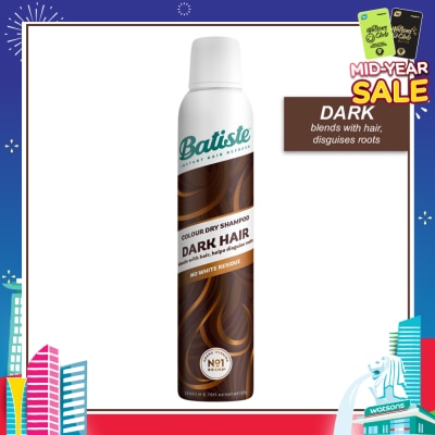 BATISTE Dry Shampoo Dark 200ml