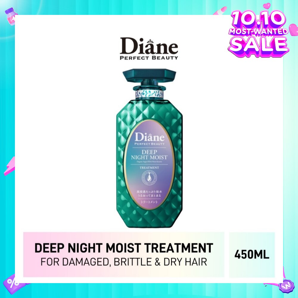 Perfect Beauty Deep Night Moist Treatment (Cleanse & Nourish Scalp + Repairs Brittle + Damaged Hair) 450ml