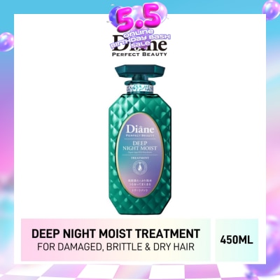 MOIST DIANE - Perfect Beauty Deep Night Moist Treatment (Cleanse & Nourish Scalp + Repairs Brittle + Damaged Hair) 450ml