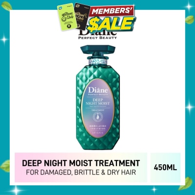 MOIST DIANE Perfect Beauty Deep Night Moist Treatment (Cleanse & Nourish Scalp + Repairs Brittle + Damaged Hair) 450ml image