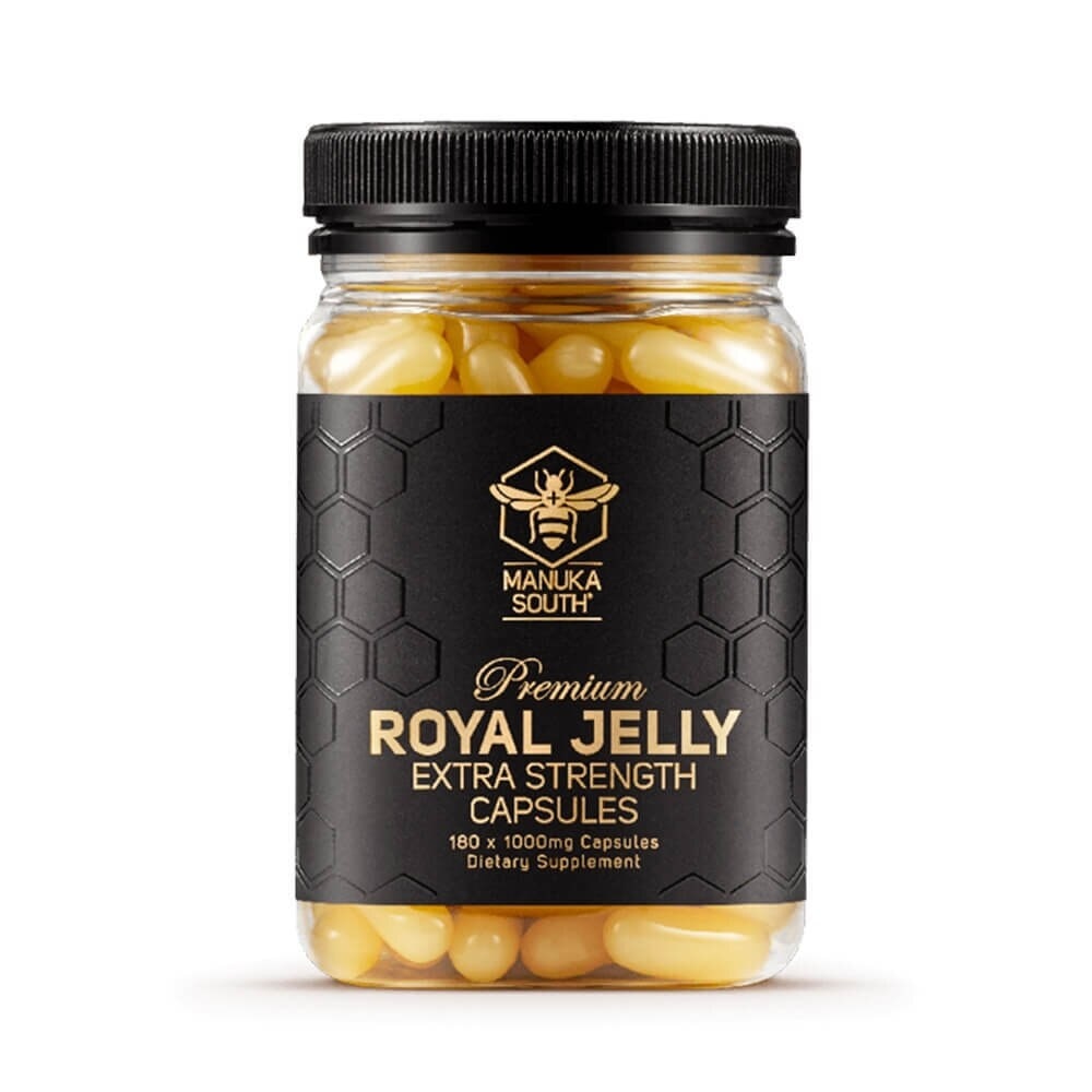 Premium Royal Jelly Extra Strength Dietary Supplement Capsule (For Skin + Joint + Heart + Brain + Immunity) 180s