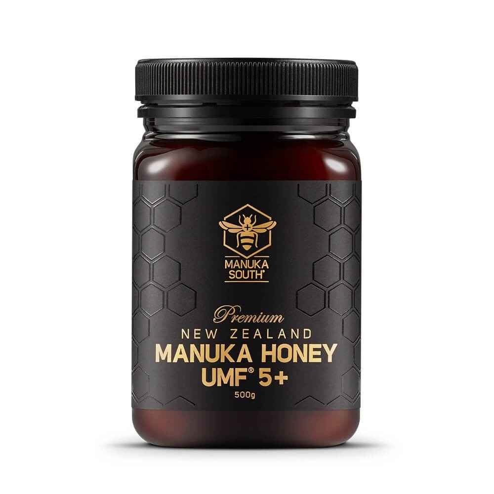 UMF 5+ MGO83 Manuka Honey (Authentic 100% New Zealand Manuka Honey for Immunity + Digestion + Skin Health) 500g