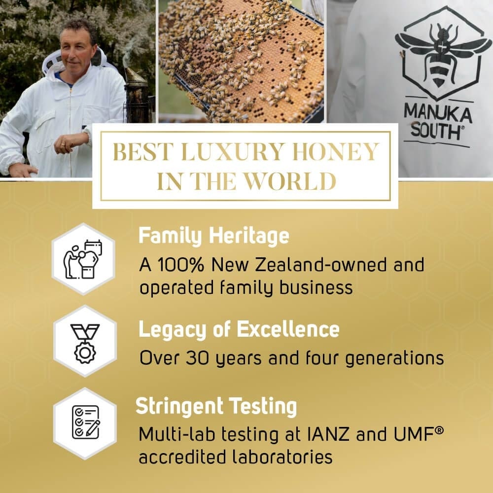 UMF 5+ MGO83 Manuka Honey (Authentic 100% New Zealand Manuka Honey) 500g