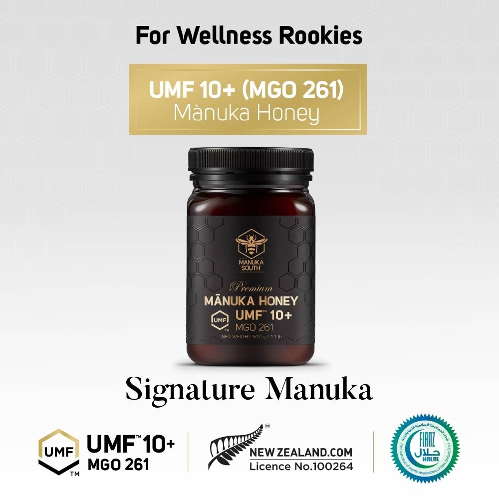 UMF 10+ MGO251 Manuka Honey (Authentic 100% New Zealand Manuka Honey) 500g