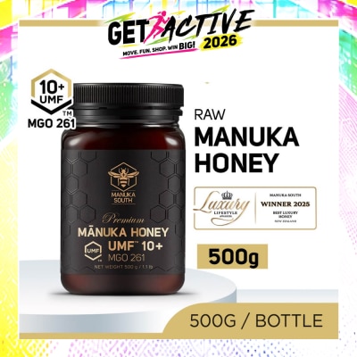 MANUKA SOUTH - UMF 10+ MGO251 Manuka Honey (Authentic 100% New Zealand Manuka Honey) 500g image
