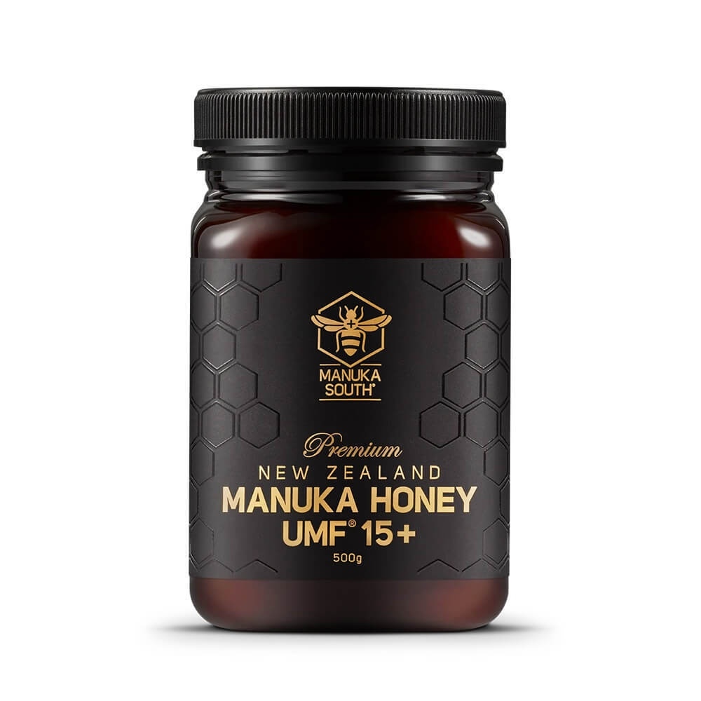 UMF 15+ MGO514 Manuka Honey (Authentic 100% New Zealand Manuka Honey for Immunity + Digestion + Skin Health) 500g