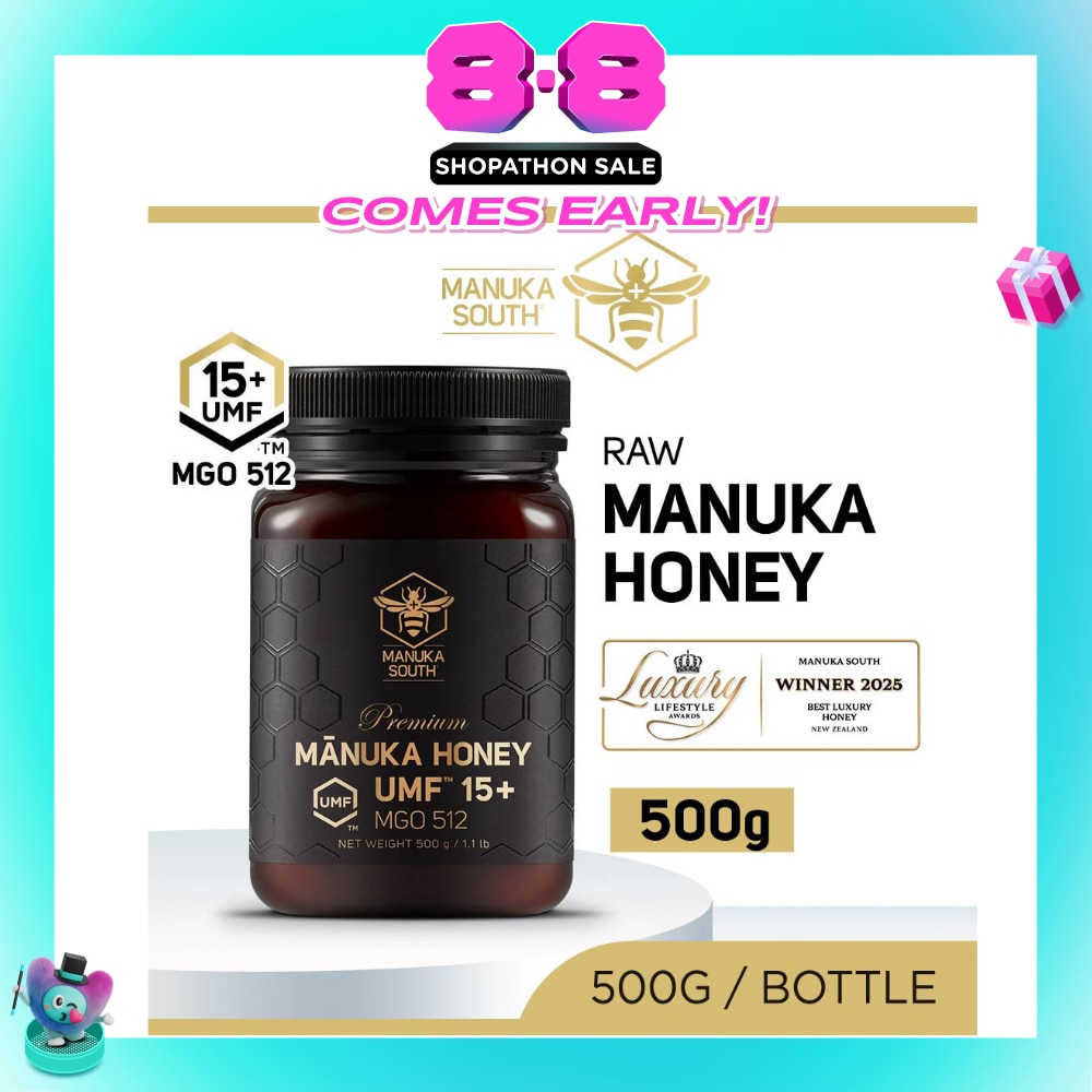 MANUKA SOUTH UMF 15+ MGO512 Manuka Honey (Authentic 100% New