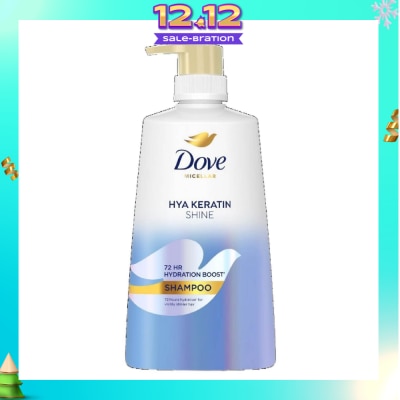 DOVE Micellar Hya Keratin Shine with Hyaluron + Keratin Shampoo 650ml