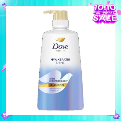 DOVE Micellar Hya Keratin Shine with Hyaluron + Keratin Shampoo 650ml