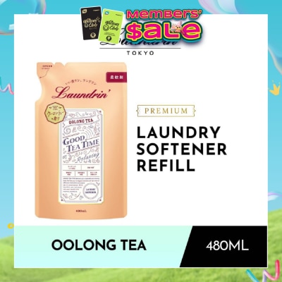 LAUNDRIN - Laundry Softener Oolong Tea Refill 480ml