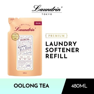 LAUNDRIN Laundry Softener Oolong Tea Refill 480ml