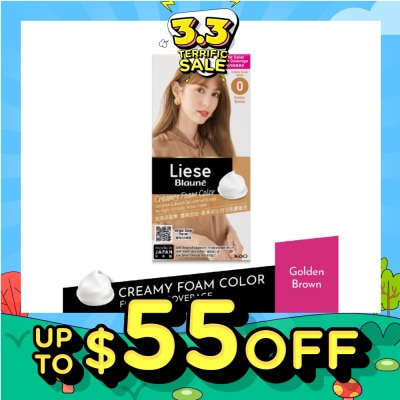 LIESE BLAUNE FOAM COLOUR GOLDEN BROWN