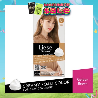 LIESE - BLAUNE FOAM COLOUR GOLDEN BROWN