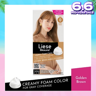 LIESE BLAUNE FOAM COLOUR GOLDEN BROWN