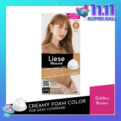 LIESE BLAUNE FOAM COLOUR GOLDEN BROWN