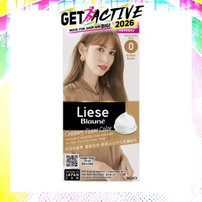 LIESE - Blauné Creamy Foam Color #0 Golden Brown 108ml image