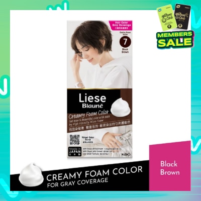 LIESE Blaune Foam Colour Black Brown