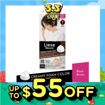 LIESE Blaune Foam Colour Black Brown