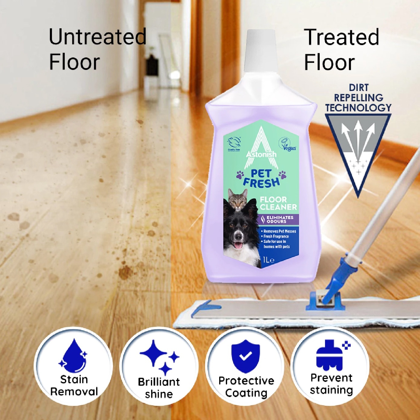Pet Fresh Floor Cleaner 1000ml