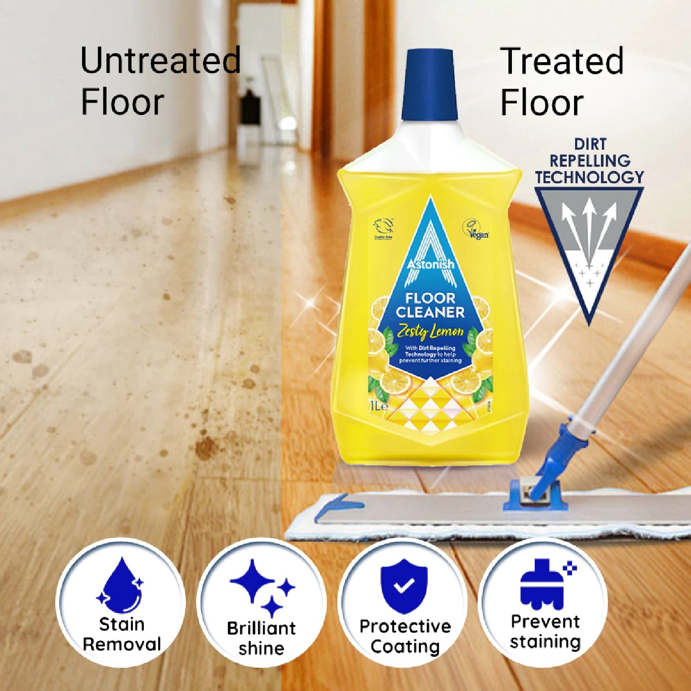 Floor Cleaner Zesty Lemon 1000ml