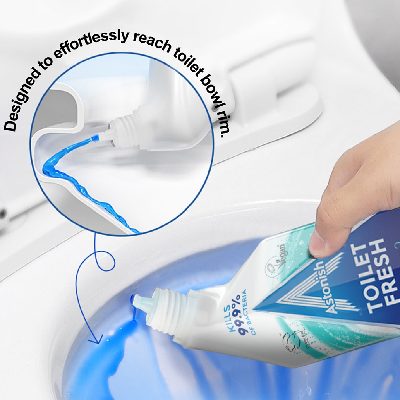 Toilet Fresh Gel Ocean 750ml