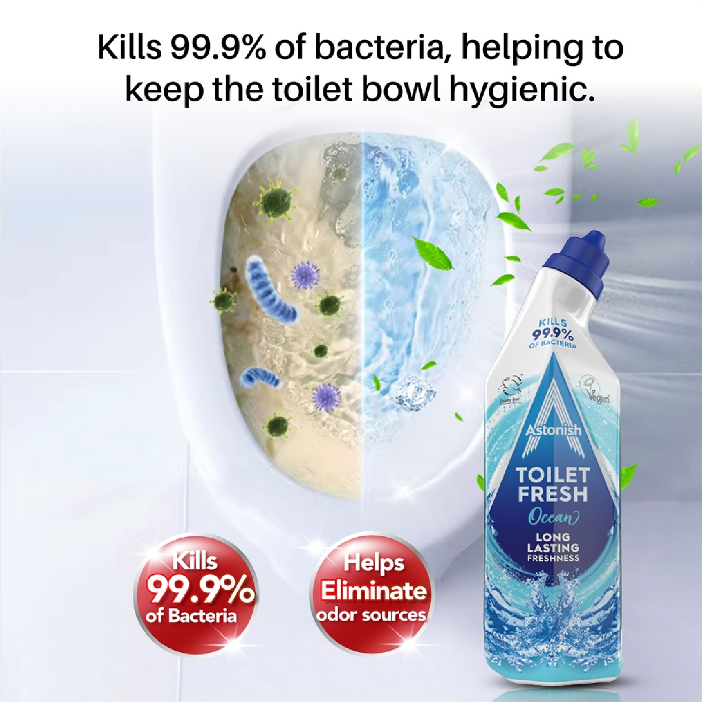 Toilet Fresh Gel Ocean 750ml