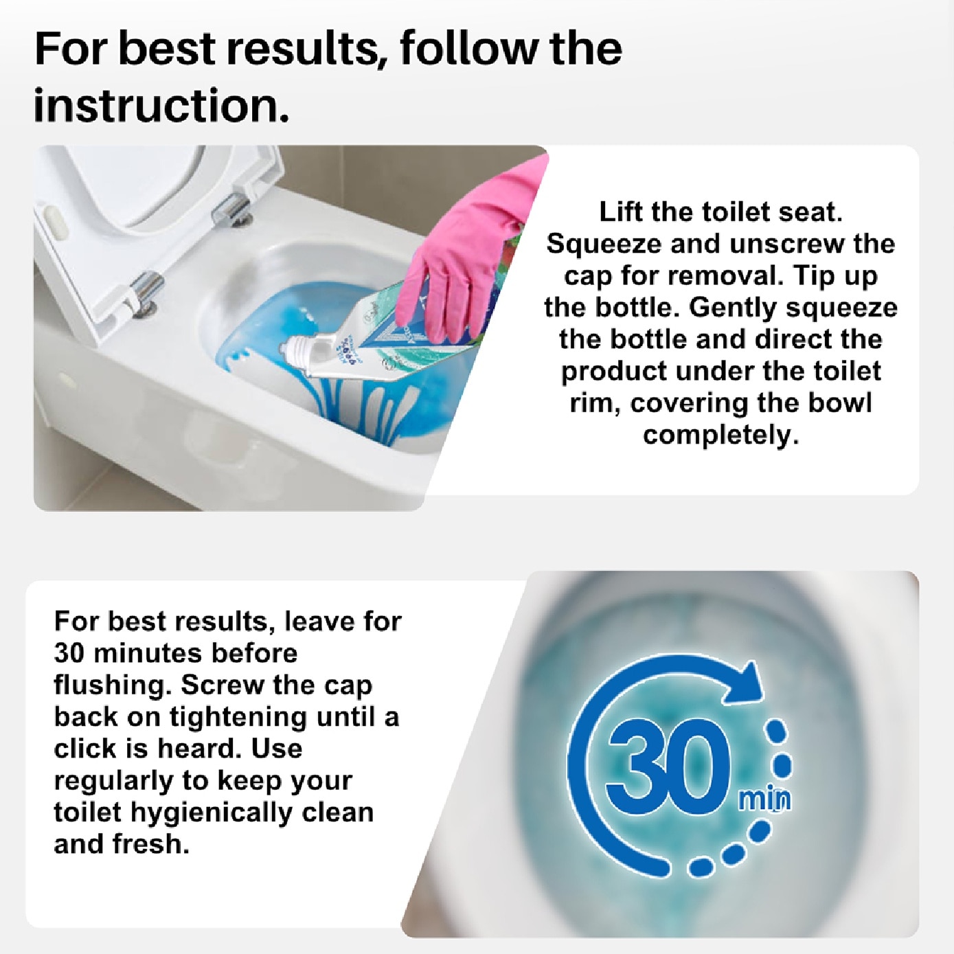 Toilet Fresh Gel Ocean 750ml