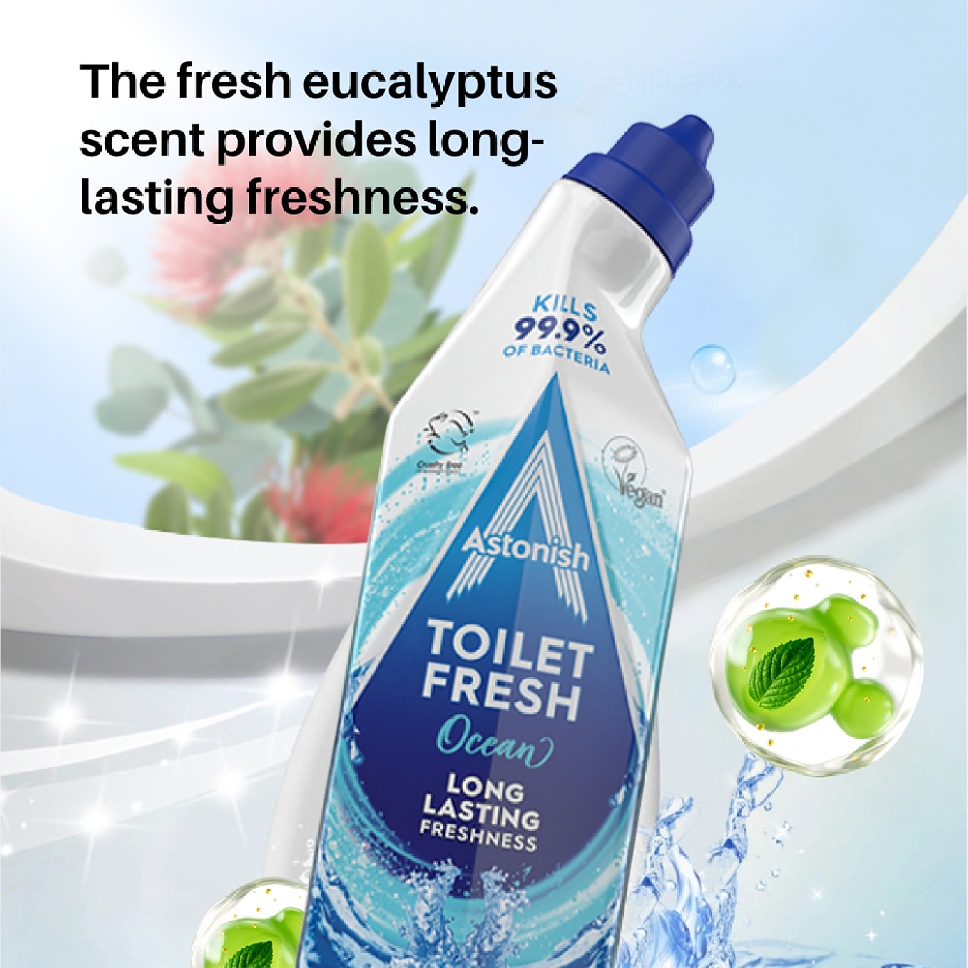 Toilet Fresh Gel Ocean 750ml