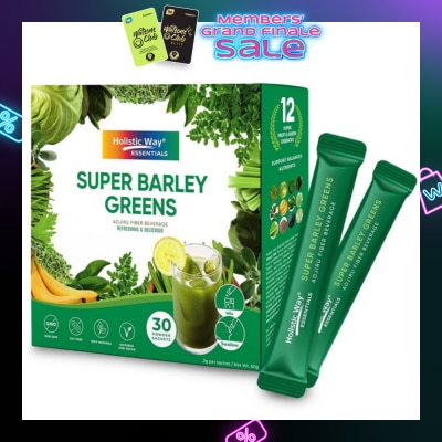 HOLISTIC WAY Essentials Super Barley Greens Powder Sachet 30s