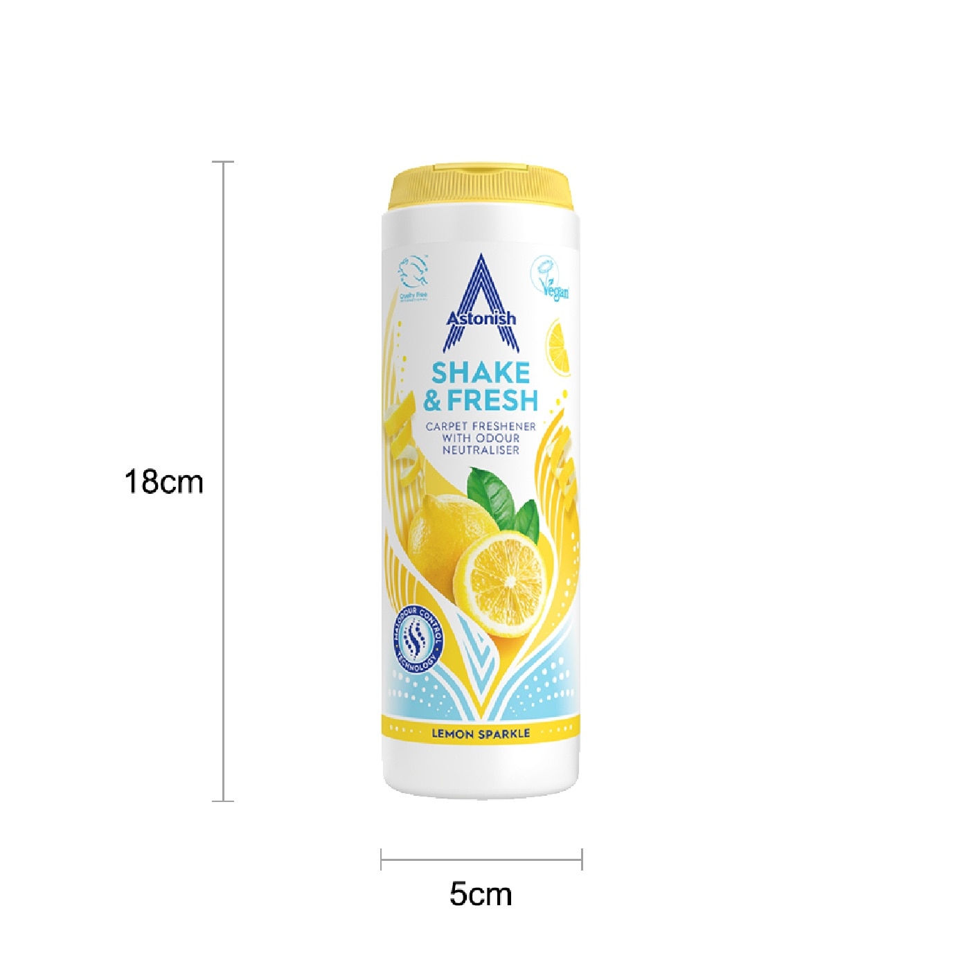 Shake & Fresh Carpet Freshener Lemon Sparkle 350g